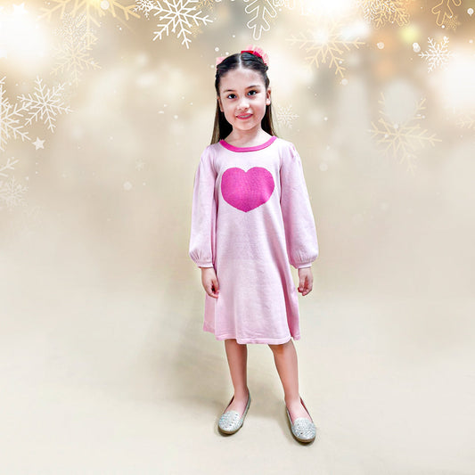 VESTIDO TEJIDO CORAZON