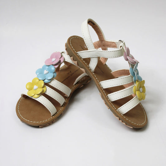 SANDALIA TRES FLORES