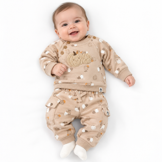 CONJUNTO PANTS NIÑO CALABAZAS