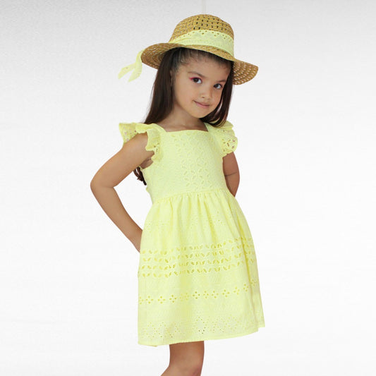 VESTIDO MARIEL CON SOMBRERO