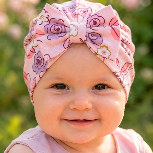 GORRO BEBE NIÑA 3 PZAS