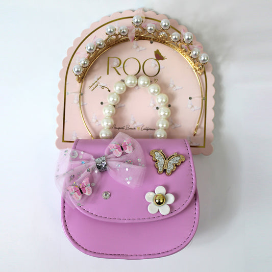 SET BOLSA Y DIADEMA CORONA