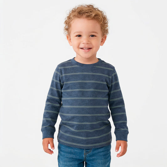PLAYERA LINEAS MANGA LARGA CARTERS