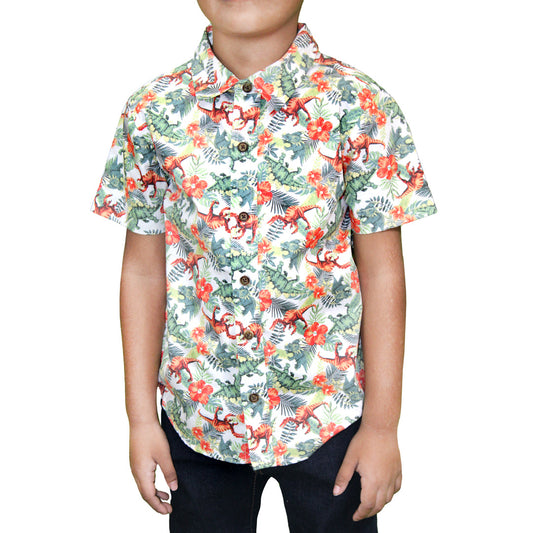 CAMISA DINO TROPICAL