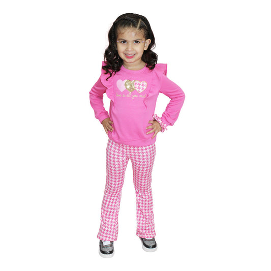 CONJUNTO NIÑA CORAZONES