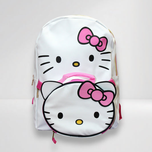 MOCHILA CON LONCHERA HELLO KITTI