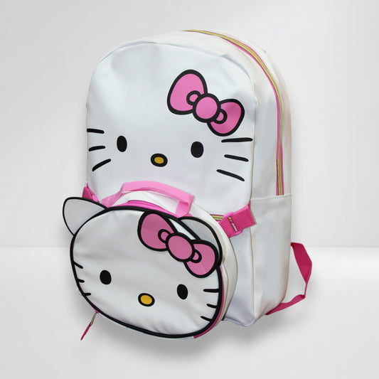 MOCHILA CON LONCHERA HELLO KITTI