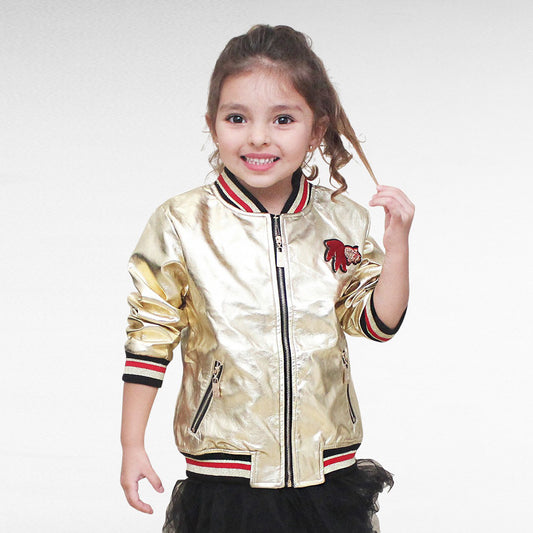 CHAMARRA METALICA PIEL