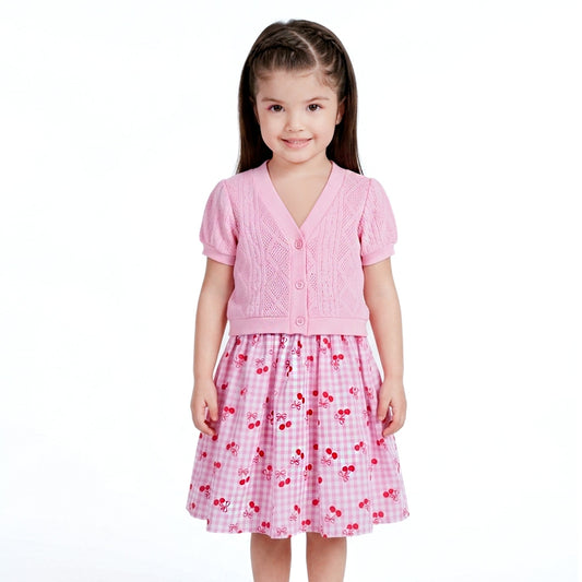 VESTIDO CEREZAS CON SWEATER