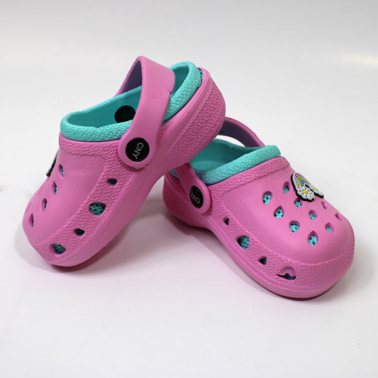 SANDALIA TIPO CROCS ARCOIRIS