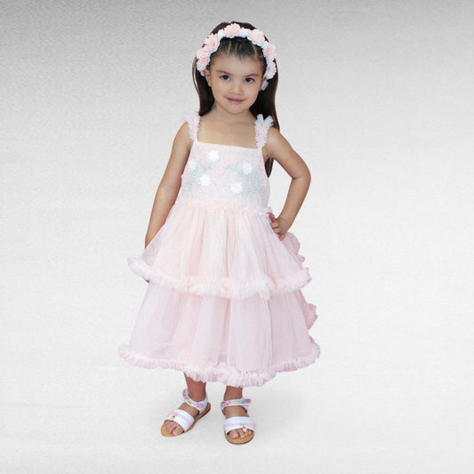 VESTIDO TUL CON TIARA