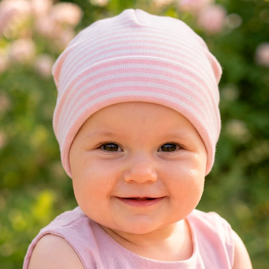 GORRO BEBE NIÑA 3 PZAS