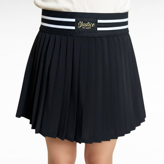 SHORT FALDA TABLEADA