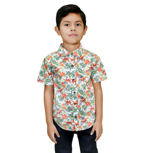 CAMISA DINO TROPICAL