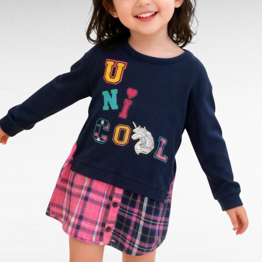 BLUSA SWEATER CUADRO