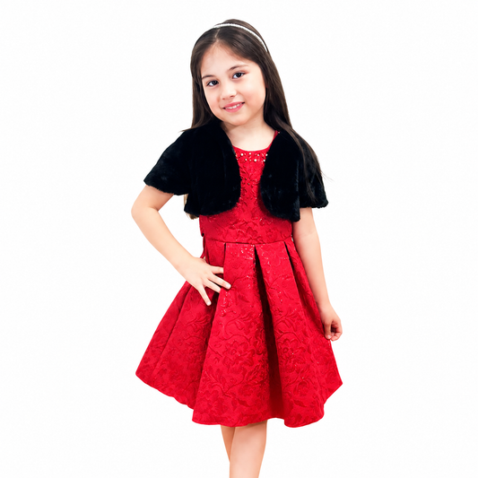 VESTIDO CON ABRIGO