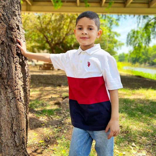 PLAYERA POLO FRANJAS