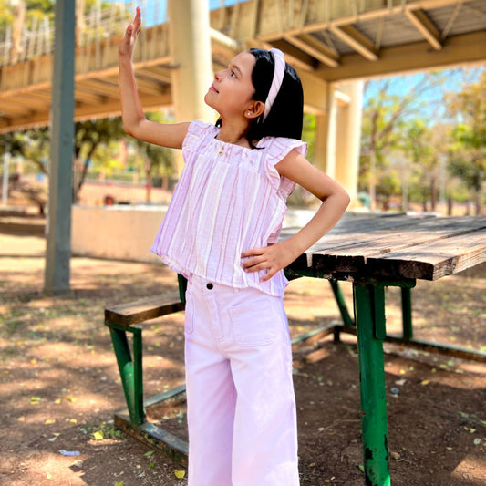 CONJUNTO NIÑA PANTALON Y BLUSA